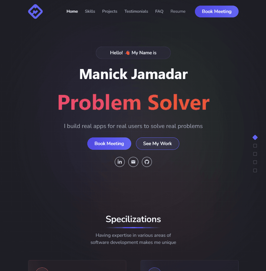 Personal Website Image